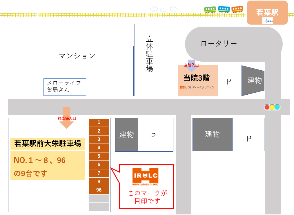 2021年8月1日からの駐車場について